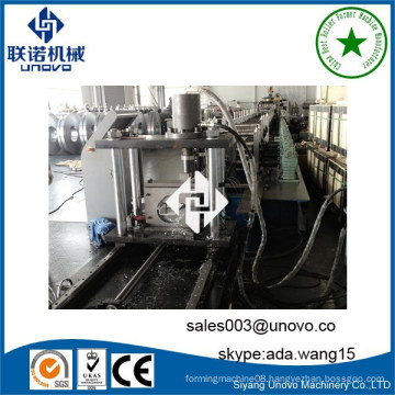 photovoltaic solar structure hat channel shaping machine